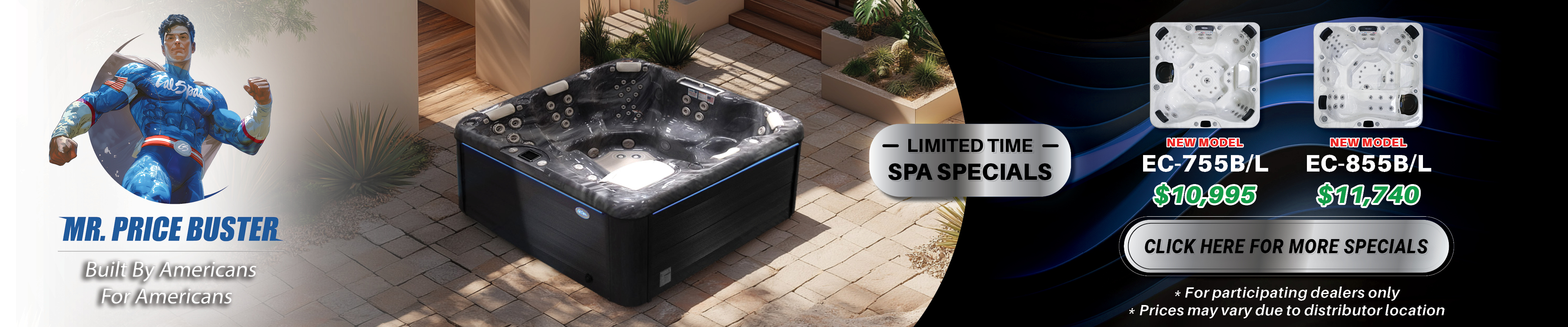 Calspas hot tub being used in a family setting - Layton